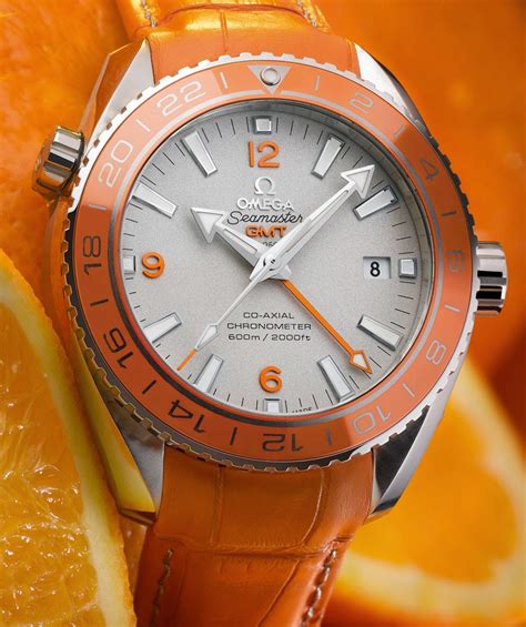 omega seamaster planet ocean orange occasion|omega planet ocean chronograph orange.